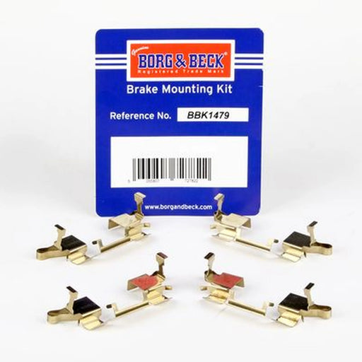Borg & Beck Brake Pad Accessory Fitting Kit Front BBK1479