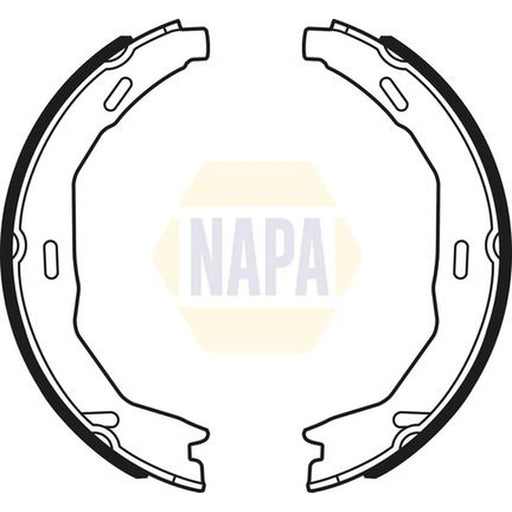 NAPA Parking Brake Shoe Set NBS5034