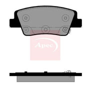 Apec Rear Brake Pad Set fits Genesis G80 2021 on 2.2