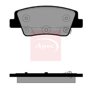 Apec Rear Brake Pad Set PAD2596