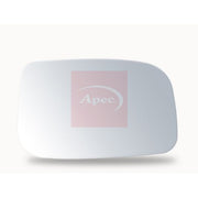 Apec Exterior Wing Mirror Glass Right fits Toyota Avensis 1999-2008