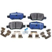 Borg & Beck Front & Rear Brake Discs & Pads fits Mercedes-Benz A-Class 2004-2012