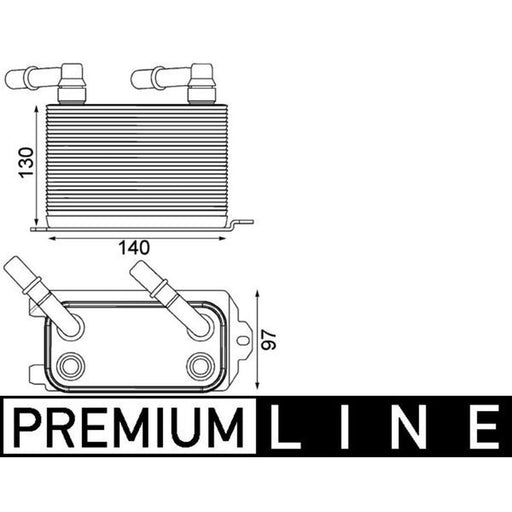 Mahle Automatic Gearbox Oil Cooler fits Land Rover Range Rover 2004-2012