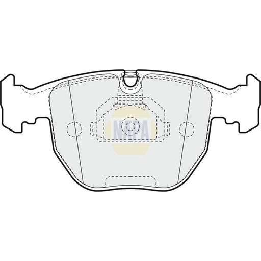 NAPA Front Brake Pad Set NBP1567