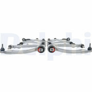 Delphi 12 x Control Arm Repair Kit Front fits Audi A6 C5 1997-2005