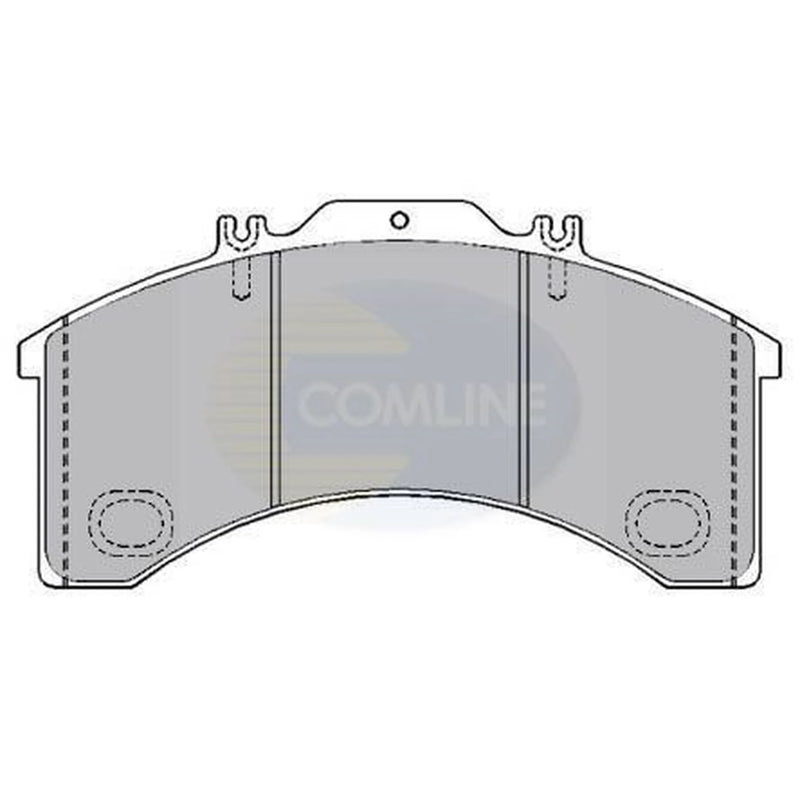 Comline 4 x Front Brake Pad Set fits Iveco Eurocargo I-Iii 1991-2015