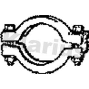 Klarius Exhaust System Clamping Piece OD ID 50mm Wide