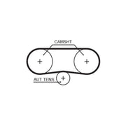 Gates Timing Belt Kit with Rollers fits Audi A2 2000-2005 1.4 1.6