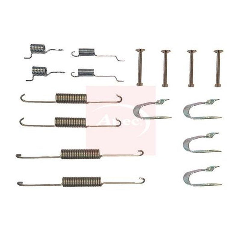 Apec Brake Shoe Accessory Kit Rear fits Nissan Almera 2000-2006 1.5