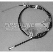 First Line Handbrake Cable Right Rear fits Fiat Sedici 2006-2014 1.6 1.9