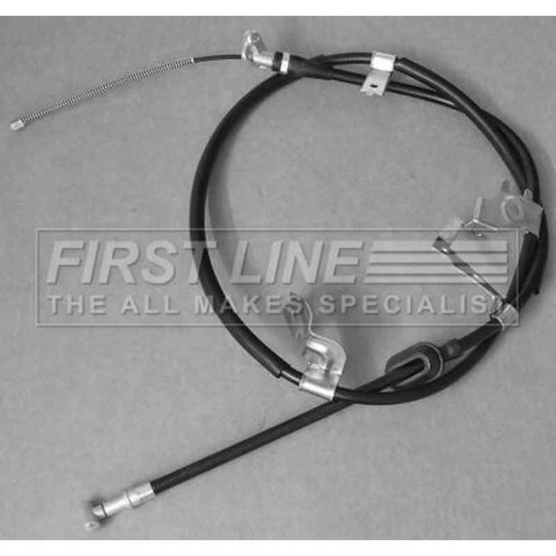 First Line Handbrake Cable Right Rear fits Fiat Sedici 2006-2014 1.6 1.9