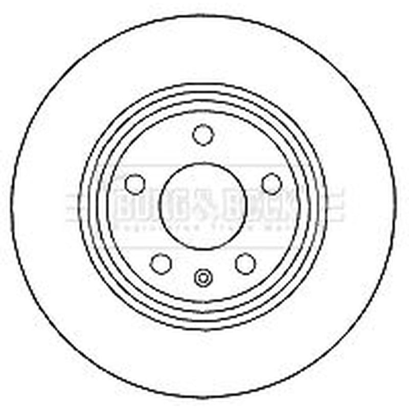 Borg & Beck Front & Rear Brake Discs & Pads fits Audi A7 2015-2018 1.8