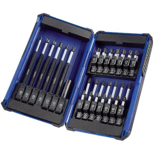 Carlyle Tools Insert Bit Set, 1/4In. Hex Bit, 35-Pc Impact Bit Set W/ - image 1