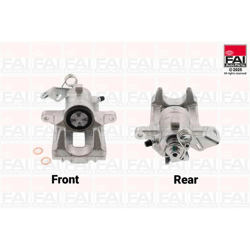 FAI Brake Caliper Assembly Rear Left fits Audi A2 2002-2005 1.4 1.6