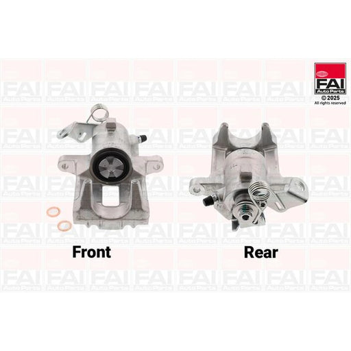 FAI Brake Caliper Assembly Rear Left fits Audi A2 2002-2005 1.4 1.6