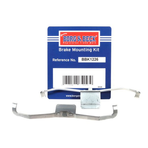 Borg & Beck Brake Pad Accessory Fitting Kit Front BBK1226