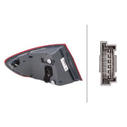 Hella Tail Light / Lamp LED Right fits BMW 5 2010-2016