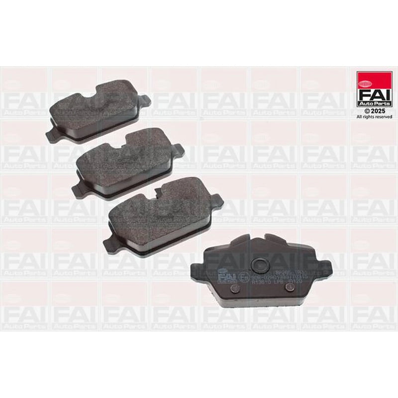 FAI Rear Brake Pad Set fits BMW 1 2004-2012