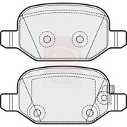 Apec Front & Rear Pads fits Fiat 500L 2012-2018 0.9 1.3 1.4 1.6
