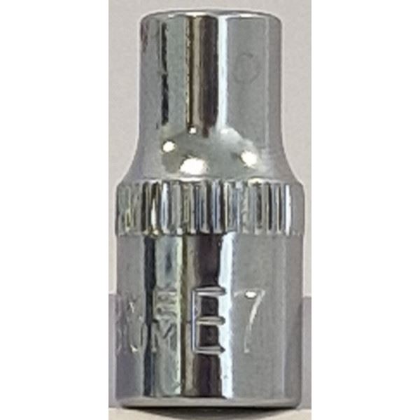 Carlyle Hand Tools 1/4Dr E7 E Torx Socket S14E7 Caryle Tools - Dynamic Drive