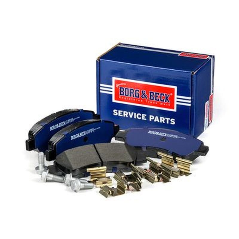 Borg & Beck Front & Rear Brake Discs & Pads fits Peugeot Chassis 2010-2013