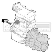 First Line Engine Mount Mounting fits Ford Cortina 1970-1979 1.3 1.6