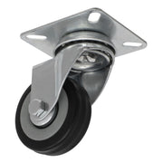 Sealey 50mm Castor Wheel Combo with Fixed & Swivel Plate 4pc SCWCOMBO1 Sealey - Dynamic Drive