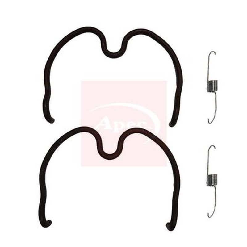 Apec Brake Shoe Accessory Kit Rear fits Opel Agila A 2000-2007 1.0 1.2 1.3