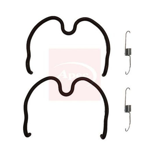 Apec Brake Shoe Accessory Kit Rear fits Opel Agila A 2000-2007 1.0 1.2 1.3
