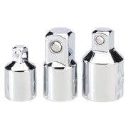 Draper Socket Converter Set, Polished Chrome (3 Piece) 16806 Draper - Dynamic Drive