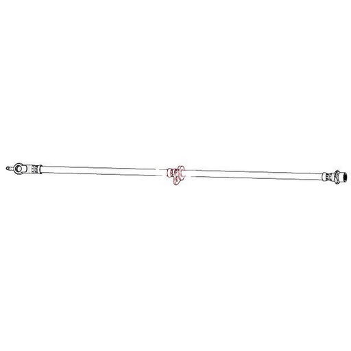 Apec Brake Hydraulic Hose Line Front Right fits Lexus Ux 2018 on