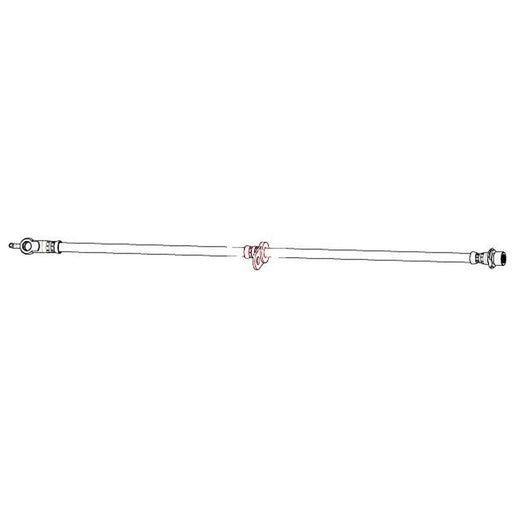 Apec Brake Hydraulic Hose Line Front Right HOS4535