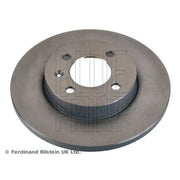 Blue Print 2 x Solid Front Brake Discs ADV1843129-x2