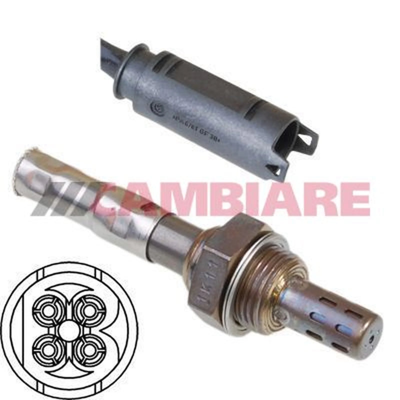 Cambiare O2 Lambda Oxygen Sensor after catalytic converter fits BMW 3 2000-2007