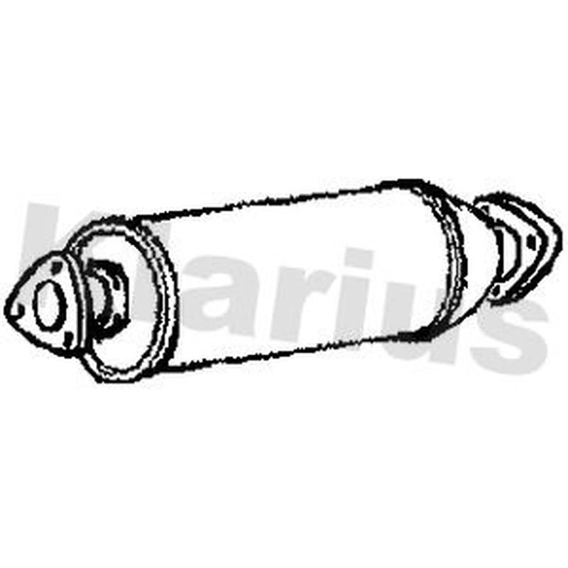 Klarius Diesel Particulate Filter W/Cat T/A fits Nissan Cabstar 2006-2013