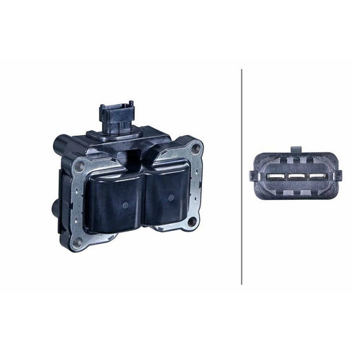 Hella Ignition Coil Pack fits Fiat Siena 2007-2009 1.4