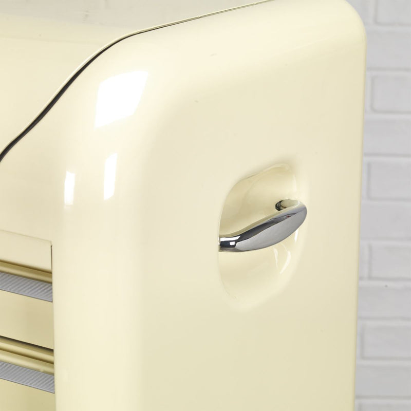Sealey Retro Style Topchest Mid-Box & Rollcab Combination 10 Drawer Cream Sealey - Dynamic Drive
