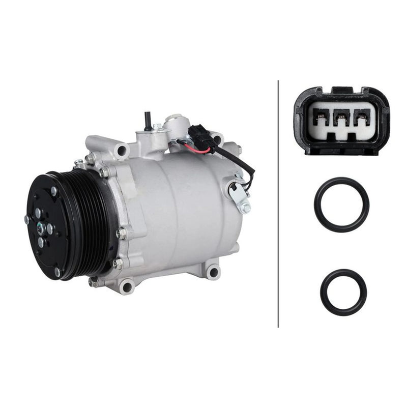 Hella Air Conditioning Compressor fits Honda Cr-V III 2006-2012 2.4