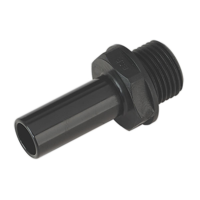 Sealey Stem Adaptor 15mm 1/2"BSP Pack of 2 (John Guest Speedfitï PM051514E) Sealey - Dynamic Drive
