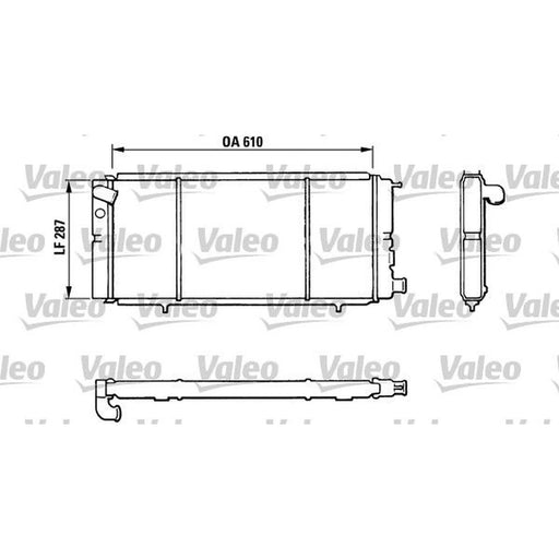 Valeo Engine Radiator 810827