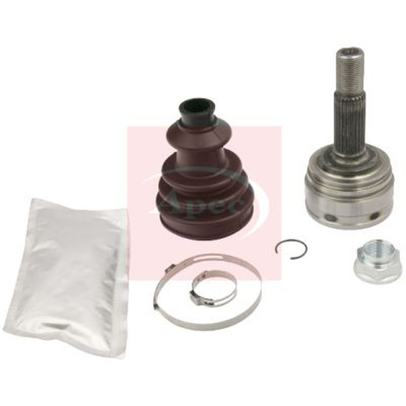 Apec CV Axle Shaft Assembly Front fits Citroën C1 2005-2014 1.0