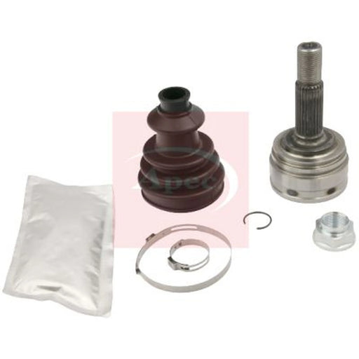 Apec CV Axle Shaft Assembly Wheel Side ACV1033