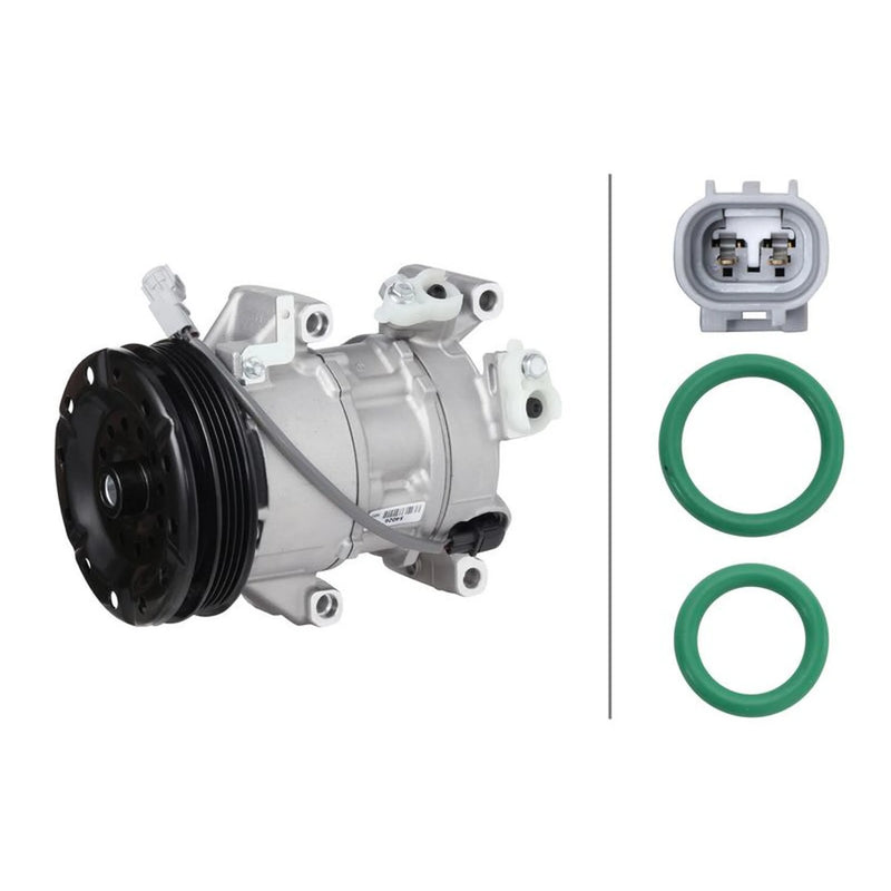 Hella Air Conditioning Compressor fits Subaru Trezia 2011 on 1.3