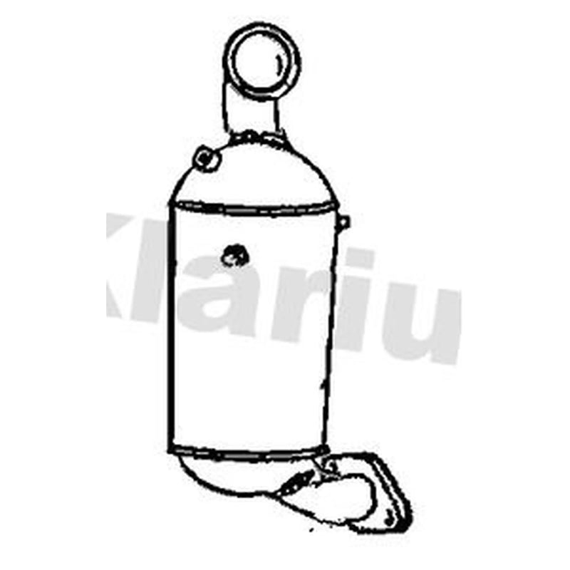 Klarius Diesel Particulate Filter W/Cat T/A fits Chrysler Delta 2011 on 1.6