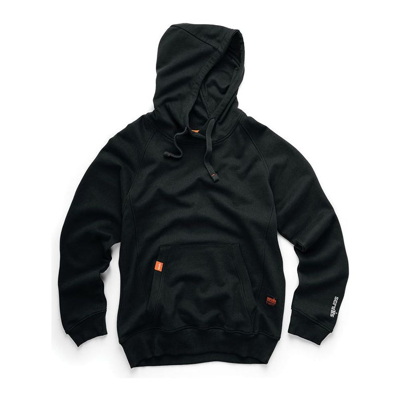 Scruffs Eco Worker Hoodie Black XL Scruffs - Dynamic Drive