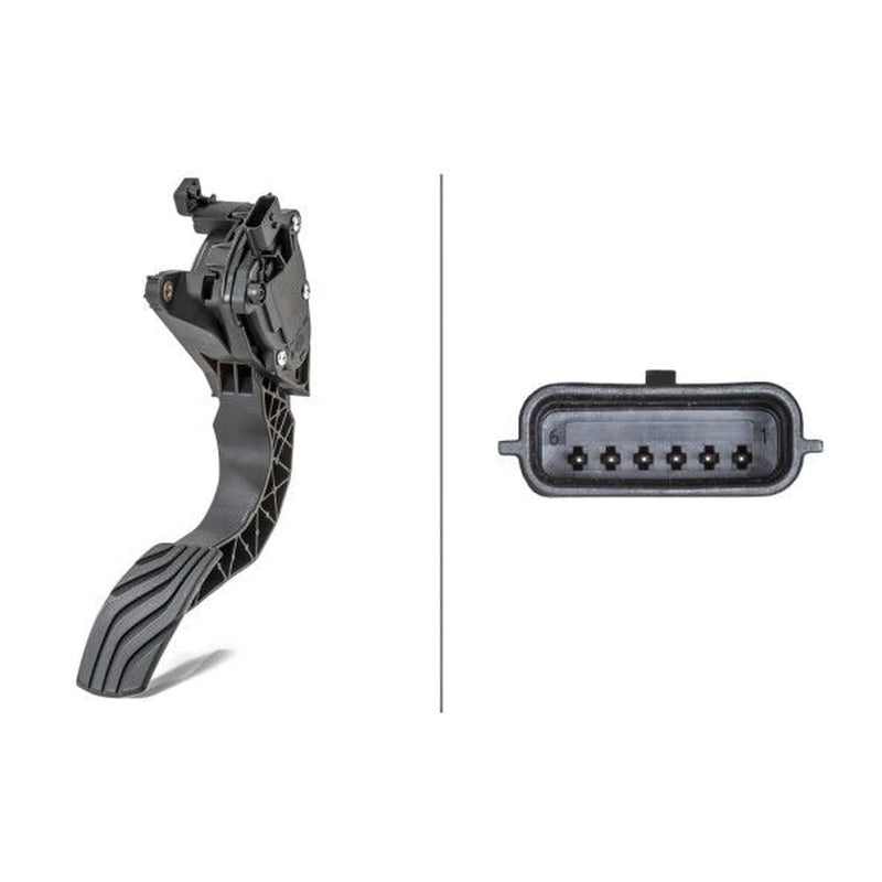 Hella Accelerator Pedal Position Sensor fits Renault Espace V 2015-2023 1.6