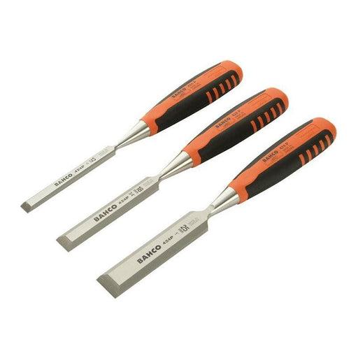 Bahco 424-P Bevel Edge Chisel Set, 3 Piece Bahco - NN4 Online