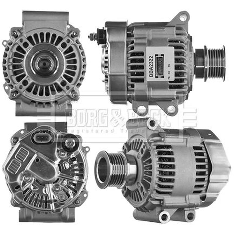Borg & Beck Car Alternator 12V fits Mini Mini 2002-2008
