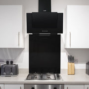 Baridi Splashback for Cooker Hoods 60 x 75cm - Black DH194 Baridi - Dynamic Drive