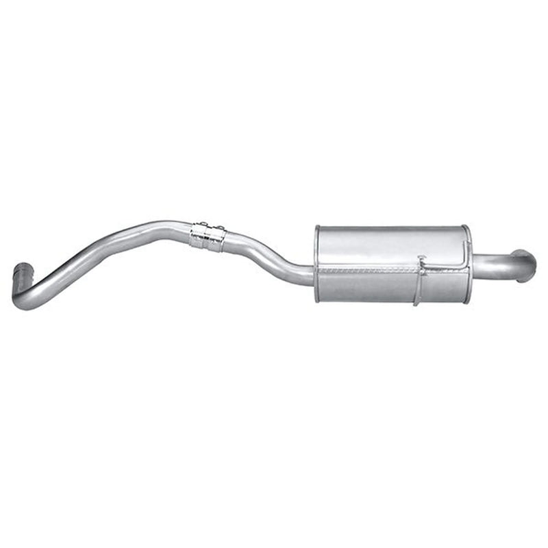 Hella End Silencer Rear fits Renault Grand Scénic III 2009-2016 1.4